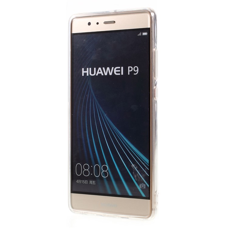 Mirror-like PC & TPU Hybrid Case for Huawei P9 - Silver-3