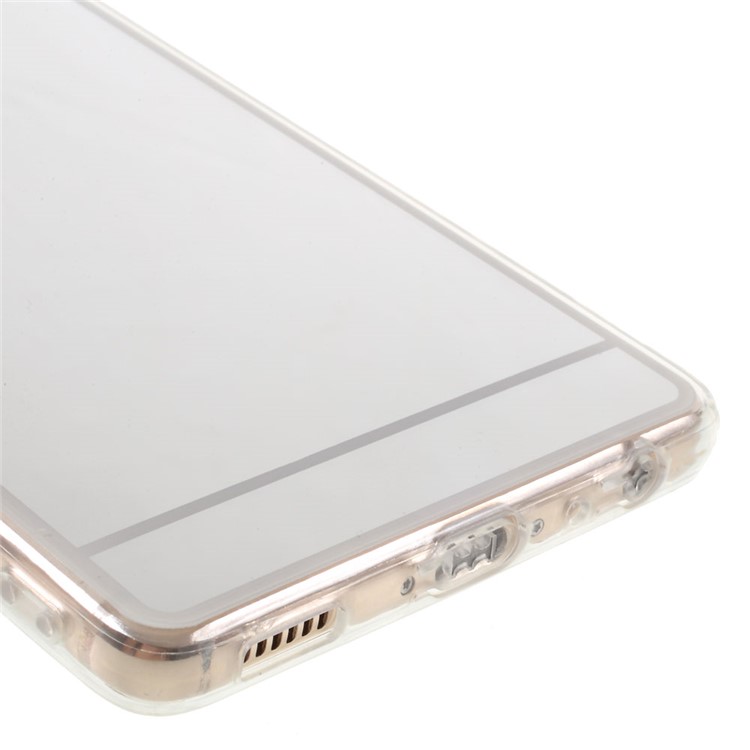 Mirror-like PC & TPU Hybrid Case for Huawei P9 - Silver-6