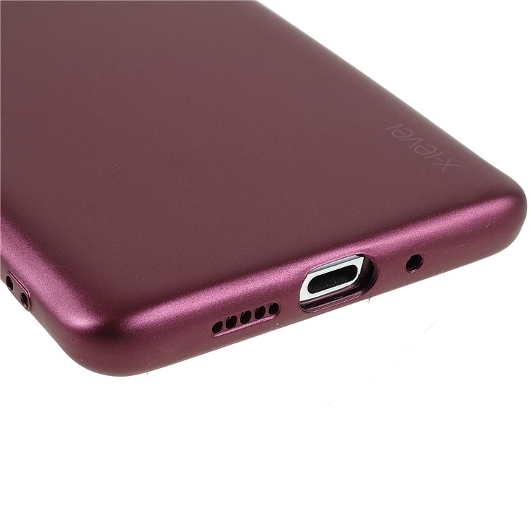 Couverture de Protection TPU Matte TPU de la Série X-niveau Pour Huawei P30 Pro - Vin Rouge