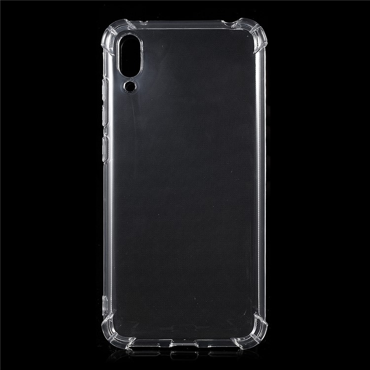 Drop-proof Clear TPU Soft Phone Case for Huawei Enjoy 9 / Y7 Pro (2019)-1