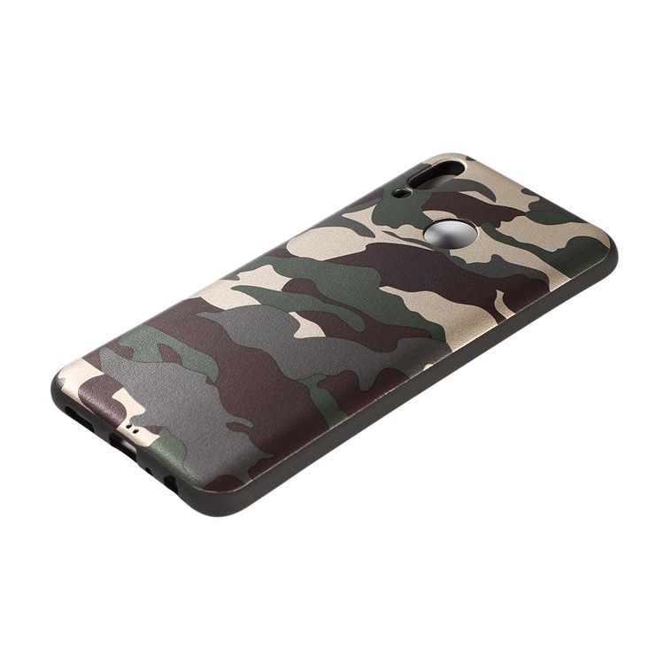 For Huawei Y9 (2019) / Enjoy 9 Plus (China) Camouflage Pattern TPU Mobile Phone Shell - Green-2