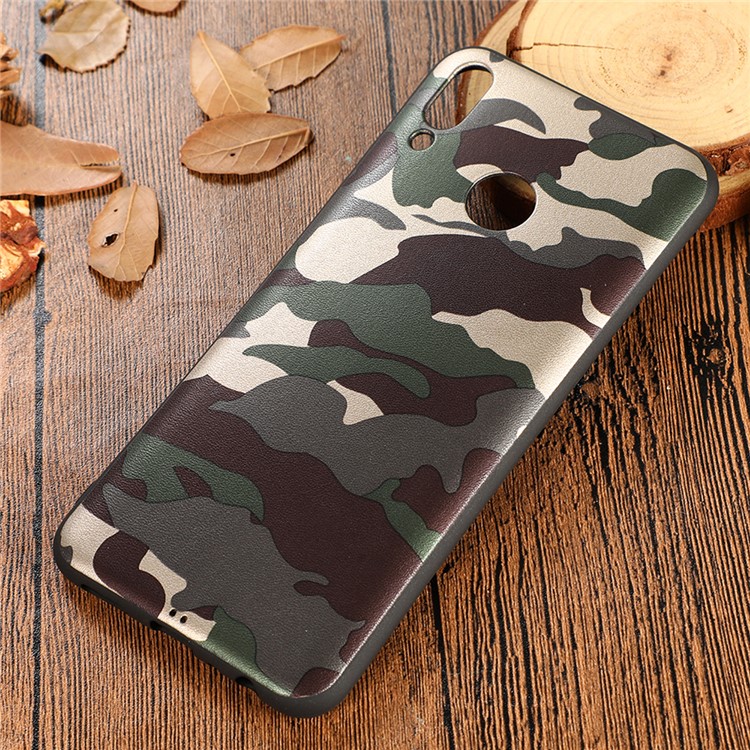 For Huawei Y9 (2019) / Enjoy 9 Plus (China) Camouflage Pattern TPU Mobile Phone Shell - Green-4