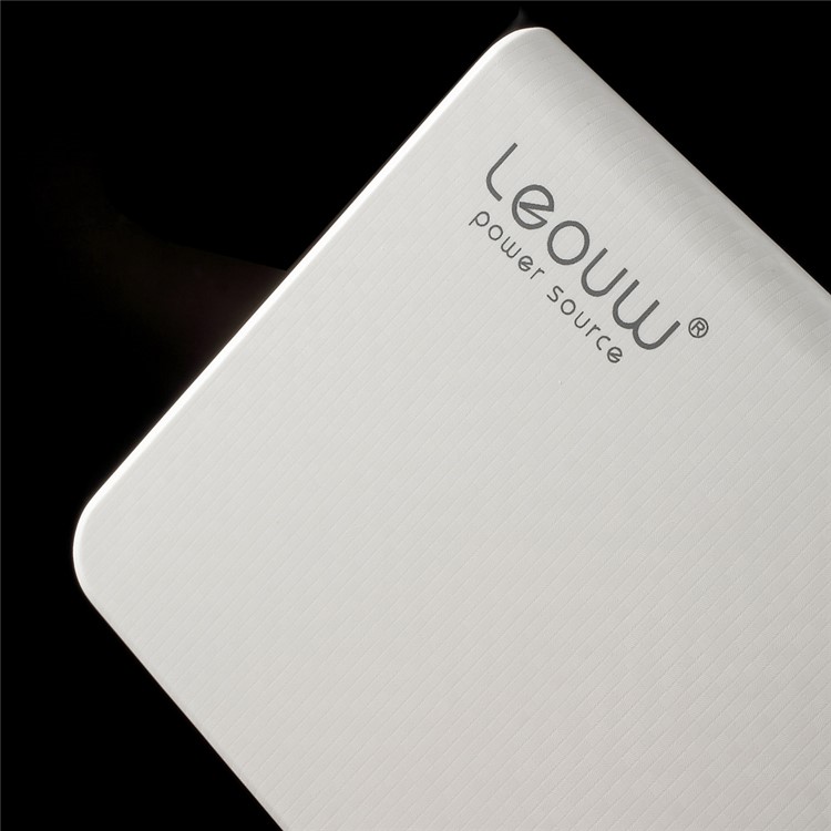LEYOU LE-212 12000mah Dual USB Power Bank Battery Charger for iPhone iPod Samsung HTC LG Sony - White-4