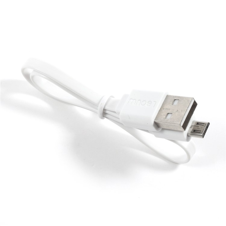 LEYOU LE-212 12000mah Dual USB Power Bank Battery Charger for iPhone iPod Samsung HTC LG Sony - White-6