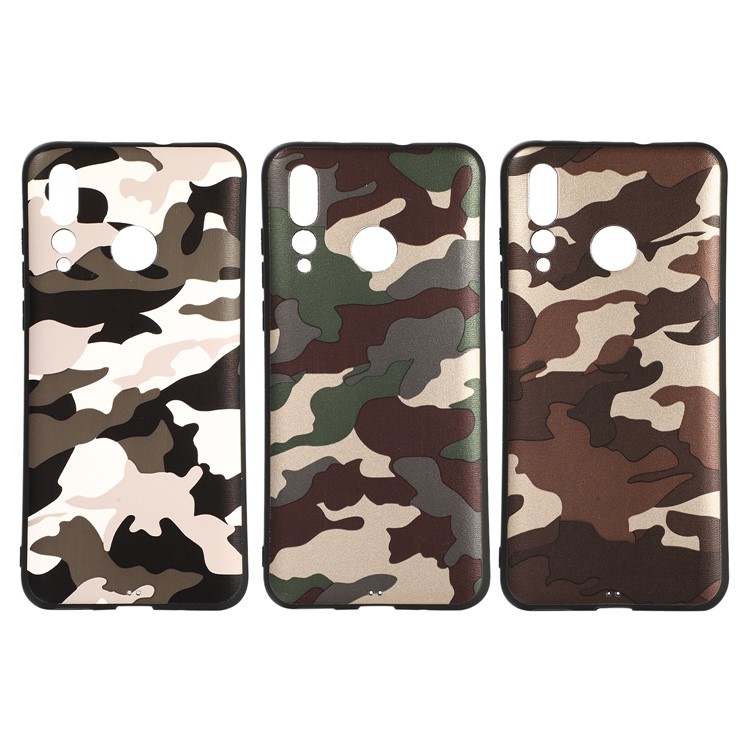 For Huawei nova 4 Camouflage Pattern TPU Mobile Phone Shell - Grey-7