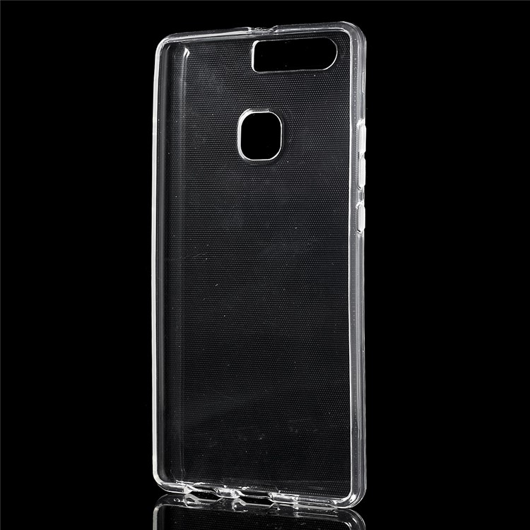 Super Slim TPU Phone Protective Case for Huawei P9 Plus - Transparent-3