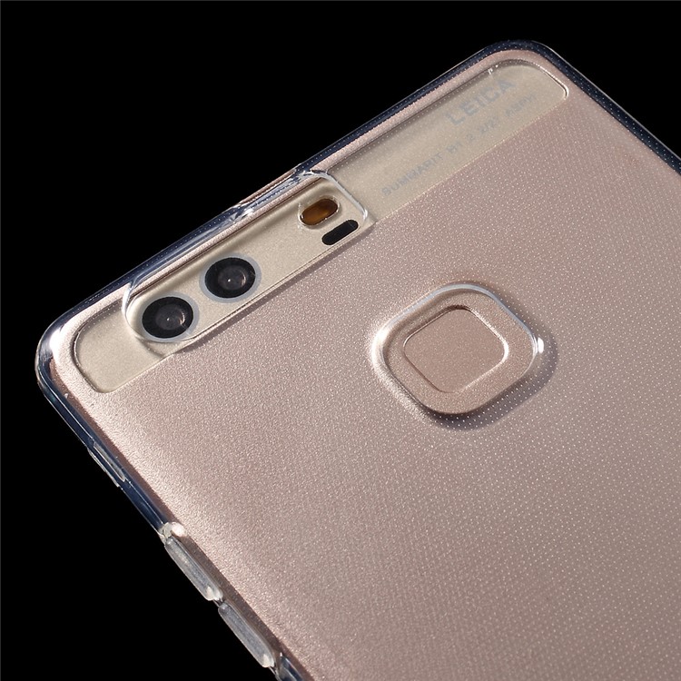 Super Slim TPU Phone Protective Case for Huawei P9 Plus - Transparent-4