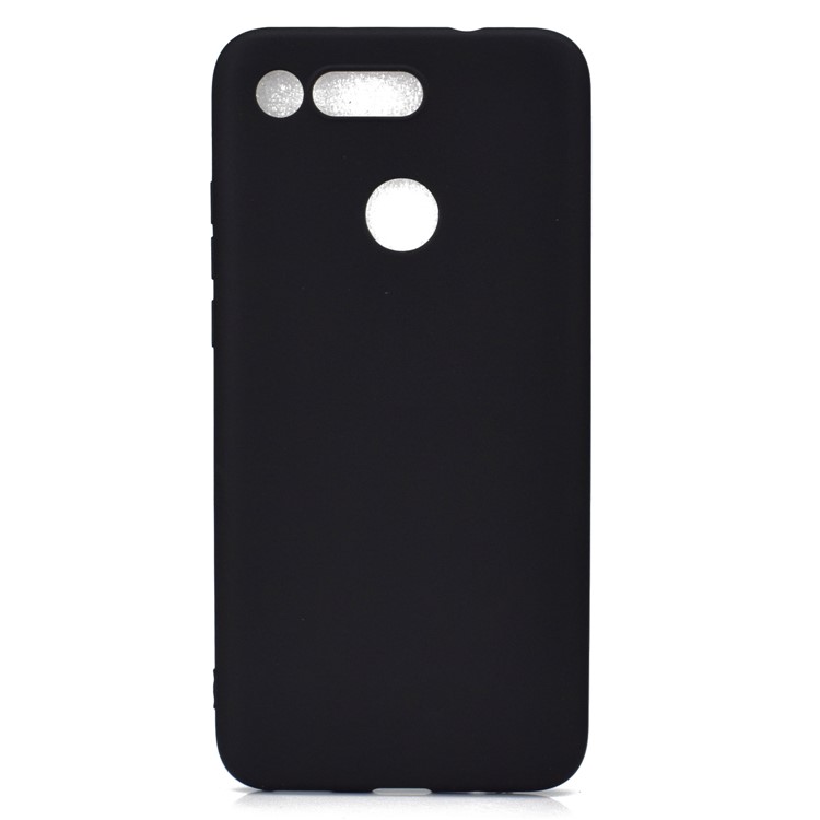 Matte TPU Soft Mobile Phone Cover for Huawei Honor View 20/V20 - Black-2