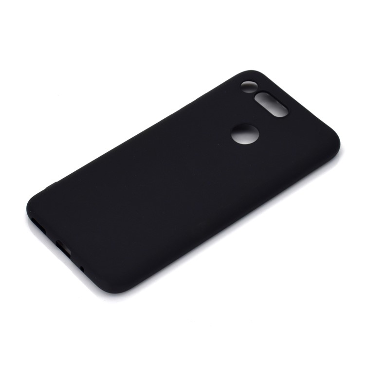 Matte TPU Soft Mobile Phone Cover for Huawei Honor View 20/V20 - Black-3