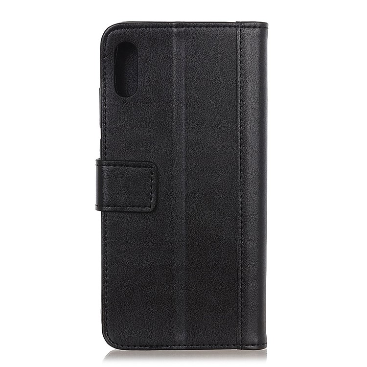 PU Leather Wallet Stand Case Cover for Huawei Y5 (2019) - Black-9