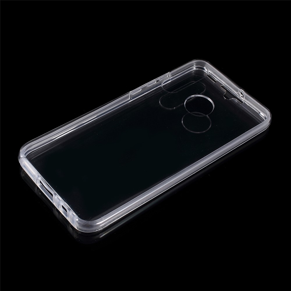 Detachable 2-in-1 Clear PC+TPU Phone Case Cover for Huawei P30 Lite/nova 4e-3