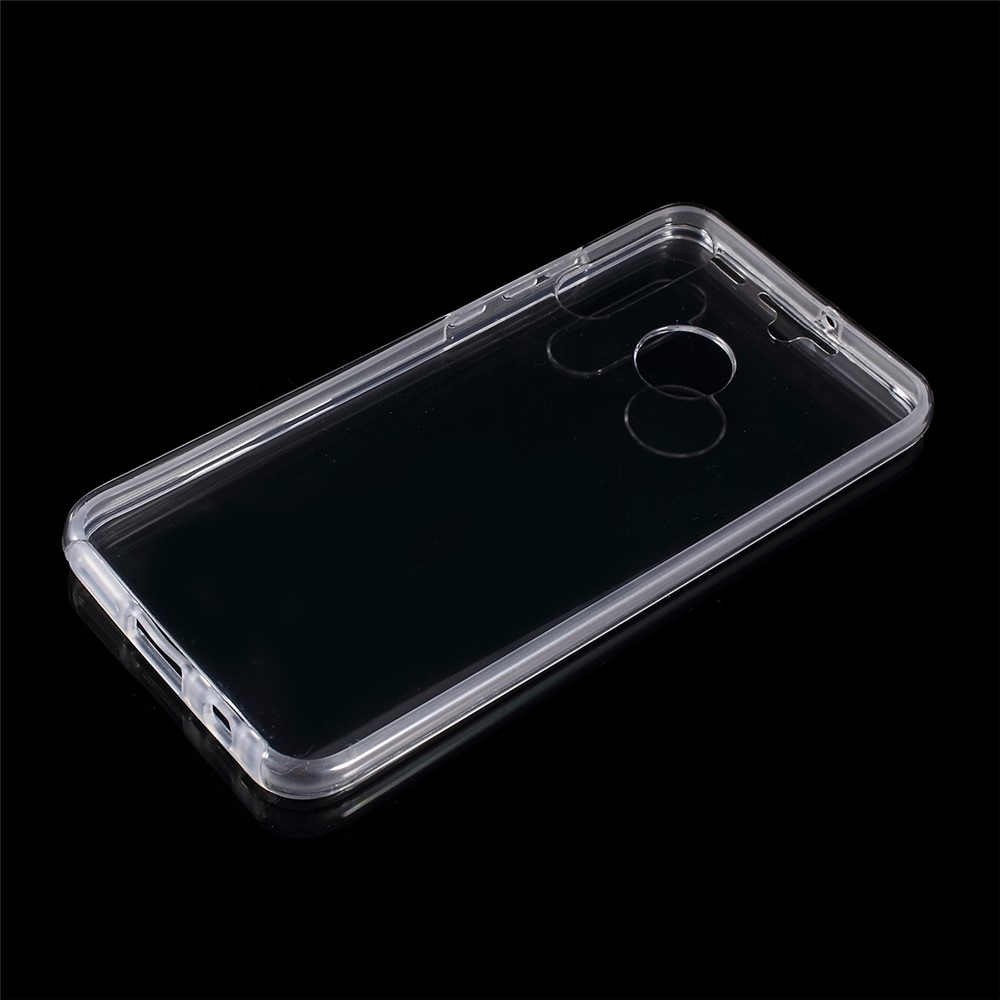 Cubierta de Caja de Teléfono Clear 2-in-1 Clear 2-in-tpu Para Huawei P30 Lite/nova 4e/P30 Lite Nueva Edición