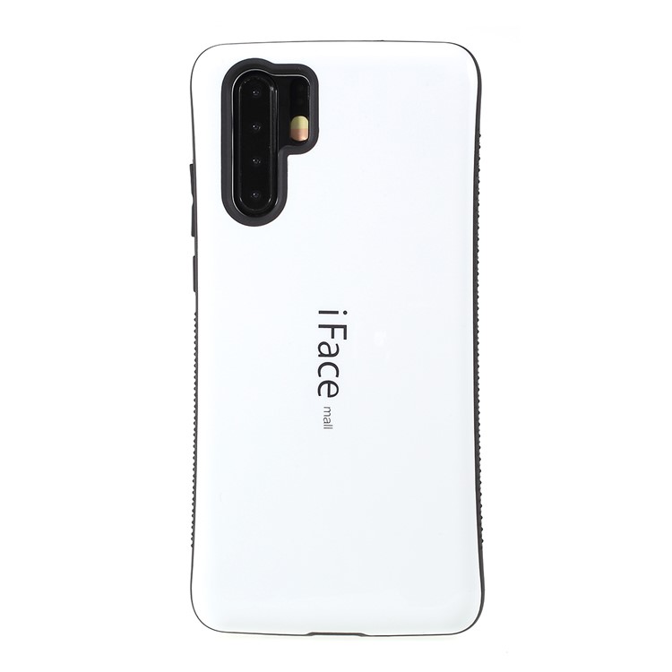 IFACE MALL Wave TPU + PC Hybrid Back Case for Huawei P30 Pro - White-1