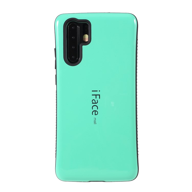 IFACE MALL Wave TPU + PC Hybrid Back Case for Huawei P30 Pro - Green-1