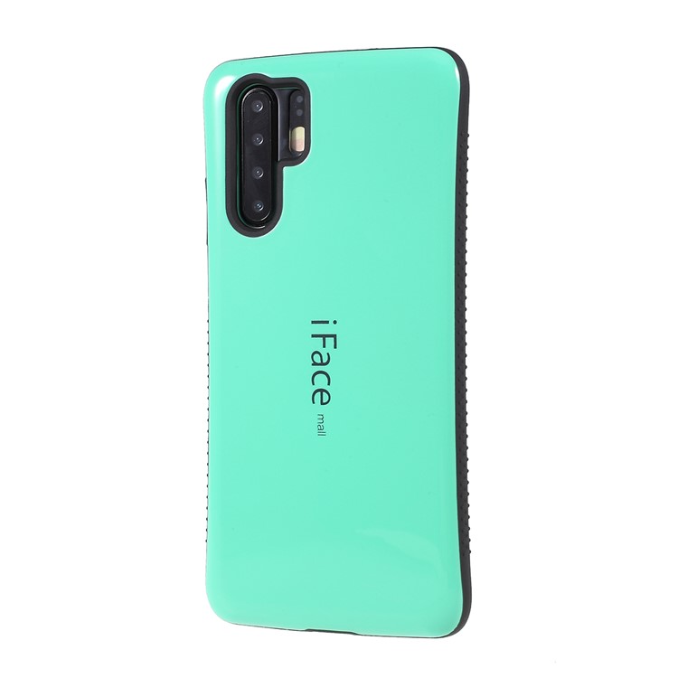 IFACE MALL Wave TPU + PC Hybrid Back Case for Huawei P30 Pro - Green-4