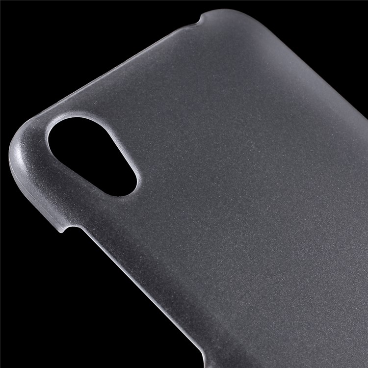 Rubberized Hard Plastic Back Protector Cover for Huawei Honor 8S - Transparent-2