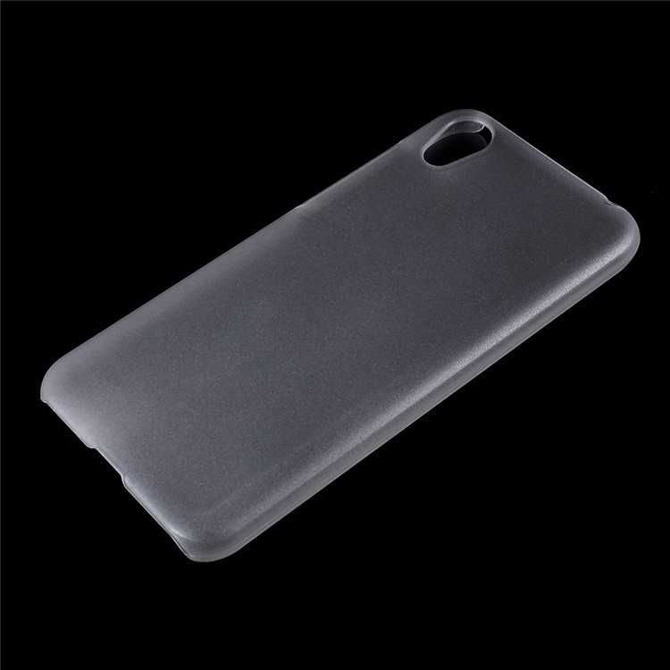 Rubberized Hard Plastic Back Protector Cover for Huawei Honor 8S - Transparent-4