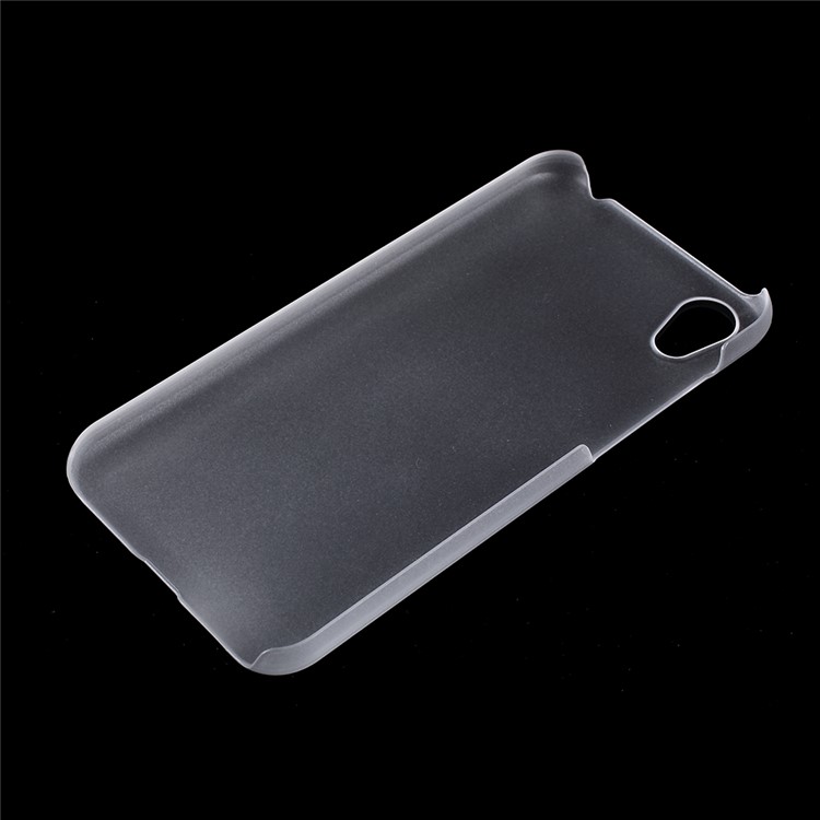 Rubberized Hard Plastic Back Protector Cover for Huawei Honor 8S - Transparent-5