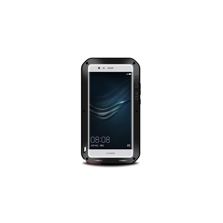 LOVE MEI for Huawei P9 Shockproof Dropproof Dustproof Protection Case - Black-12