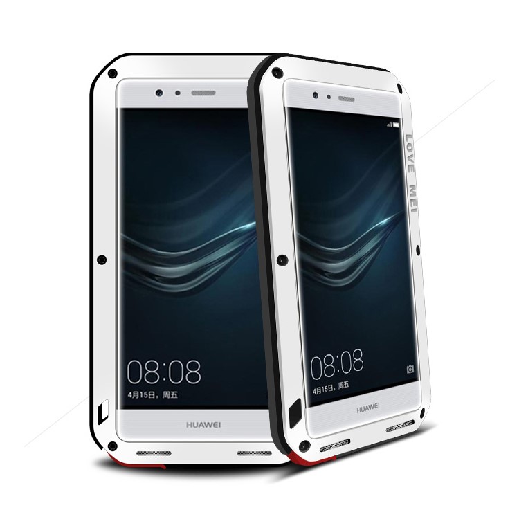 LOVE MEI for Huawei P9 Shockproof Dropproof Dustproof Protection Cover - White-1