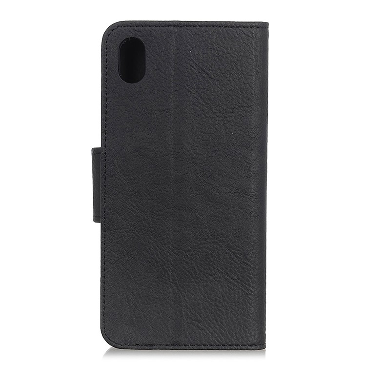 Litchi Skin Leather Wallet Case for Huawei Y5 (2019) - Black-9