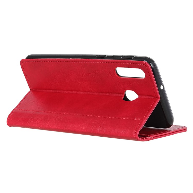 Rivet Decorated Leather Stand Wallet Cover for Huawei P Smart Plus 2019 / Enjoy 9S / nova 4 lite / Honor 10i - Red-4