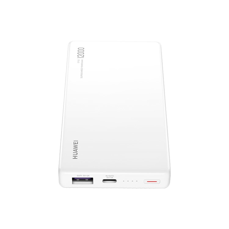 HUAWEI CP12S 40 W 12000 Mah Super Rápido Carregamento Banco De Energia Móvel - Branco-4