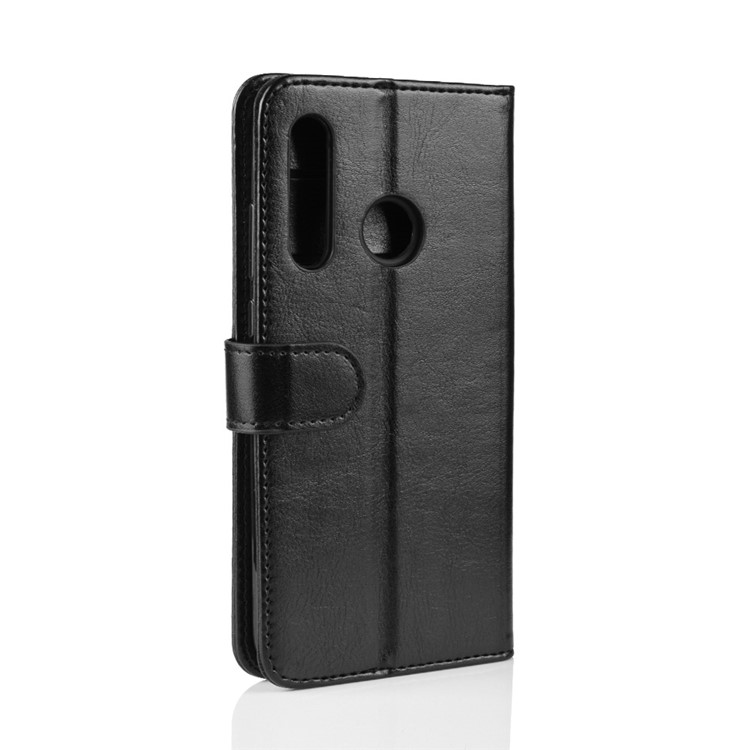 Crazy Horse PU Leather Stand Wallet Flip Case for Huawei P Smart Plus 2019 / Enjoy 9s - Grey-3