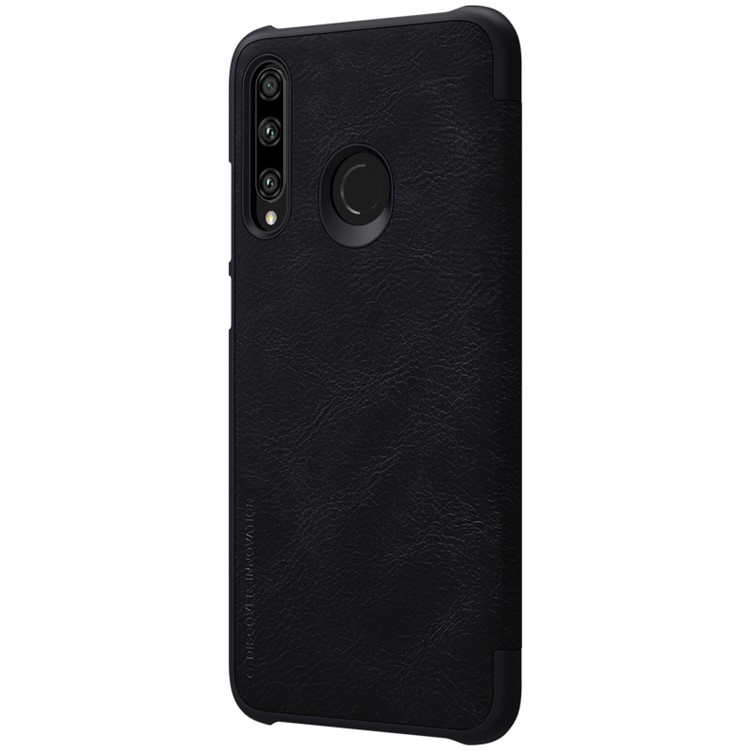 NILLKIN Qin Series Card Holder Leather Protector Cover for Huawei Honor 20i / Honor 10i - Black-3