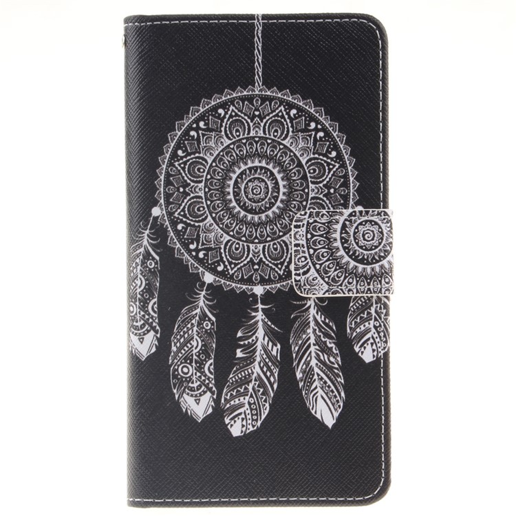 Magnetic Leather Stand Case for Huawei P9 Lite - Dream Catcher-1