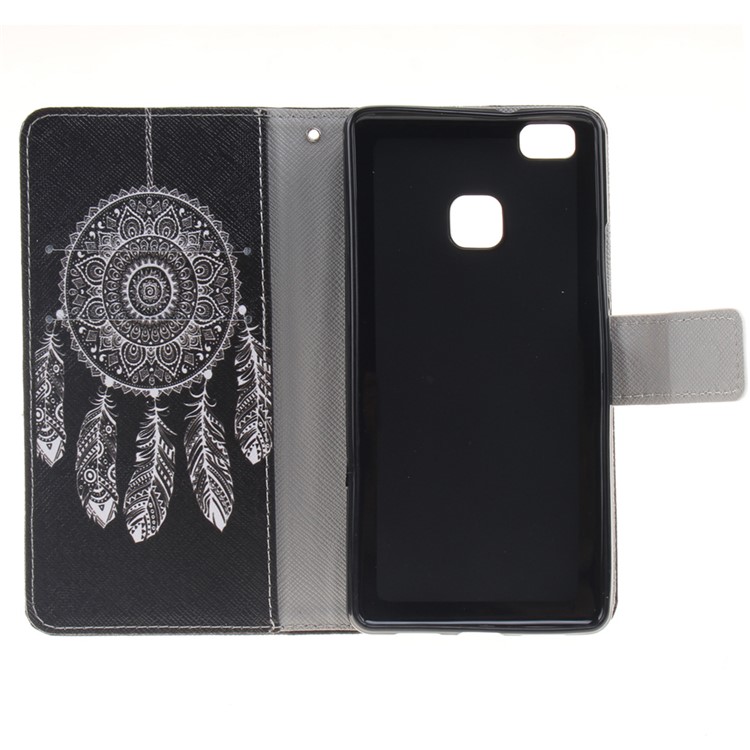 Magnetic Leather Stand Case for Huawei P9 Lite - Dream Catcher-9