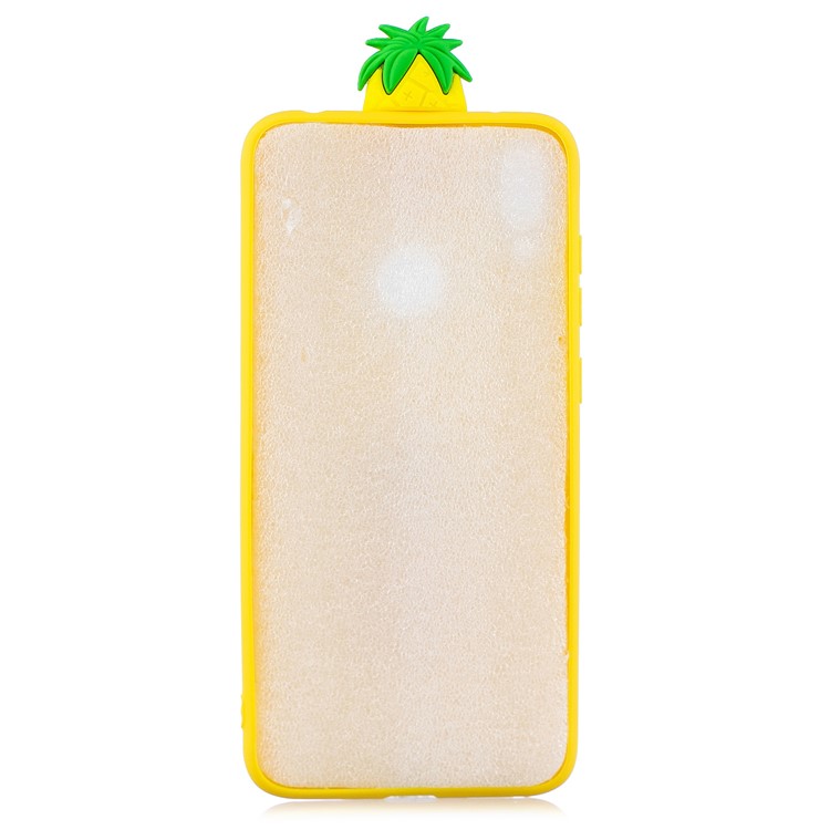 3D Cute Plant Pattern Printing TPU Case for Huawei Y7 (2019) - Pineapple-3