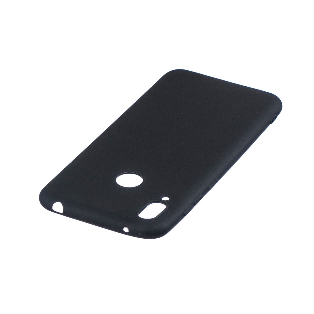 Candy Color Soft Tpu Telephip Fase Para Huawei Y7 (2019) - Negro