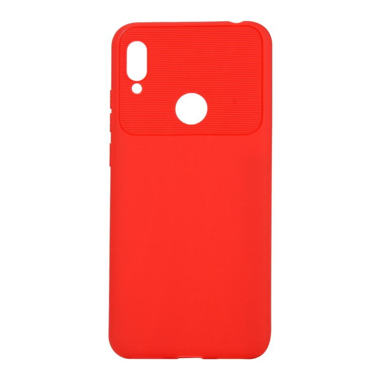 Armour Series Soft TPU Back Case for Huawei Y6 (2019) / Y6PRIME (2019) - Red-2