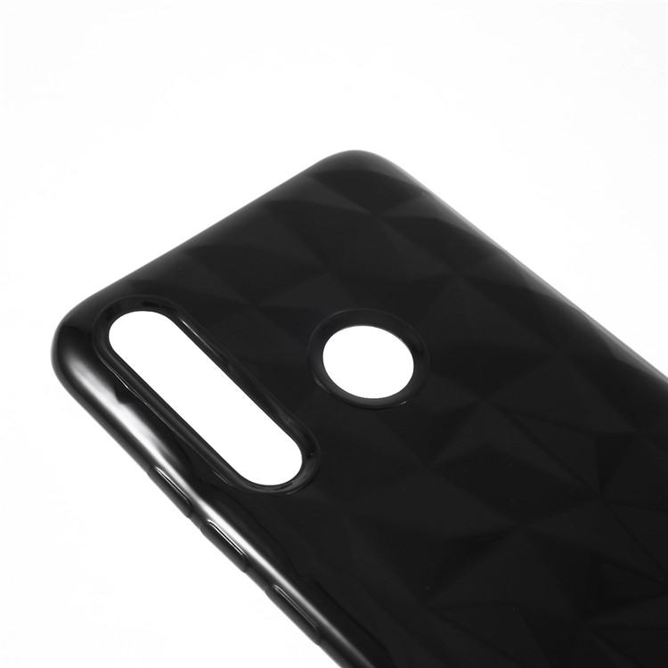 3D Diamond Grain Soft TPU Case for Huawei P Smart Plus 2019 / Enjoy 9s / Honor 10i - Black-2