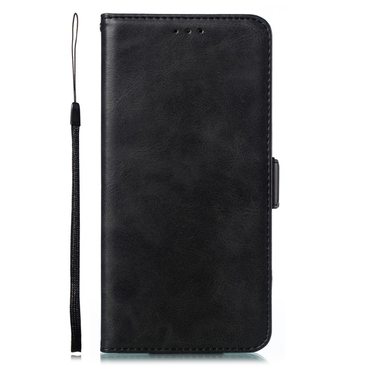 Leather Wallet Stand Flip Cover Phone Case for Huawei P30 Lite / nova 4e - Black-2