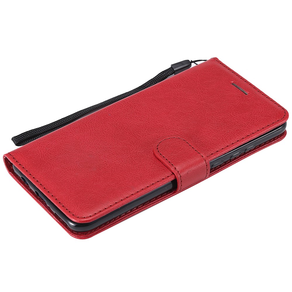 Embalagem Destacável Magnética Do Suporte Do Couro Da Carteira 2 In-1 Para O Huawei P30 Lite / nova 4e - Vermelho-11