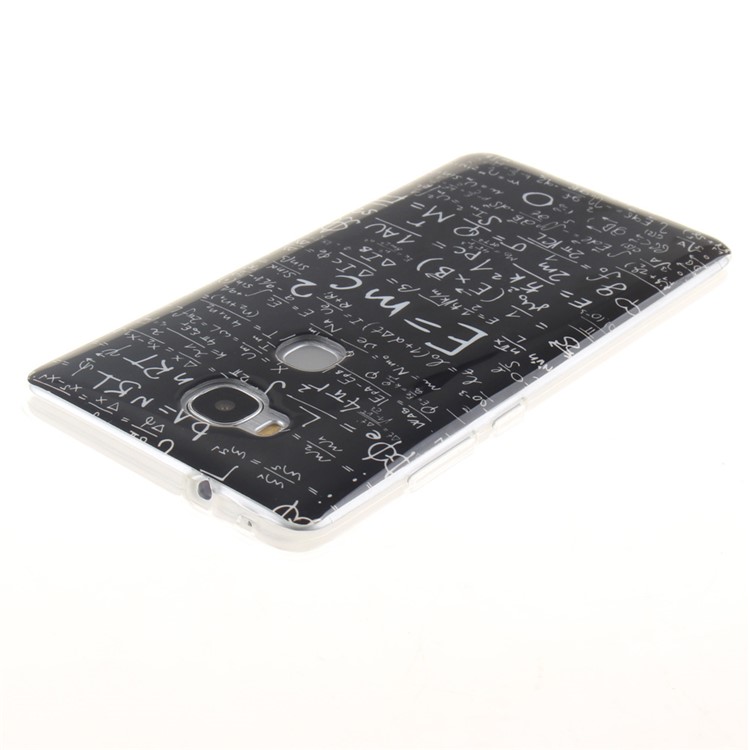 IMD TPU Gel Case Cover for Huawei Honor Play 5X/Honor 5X - Equation Pattern-4