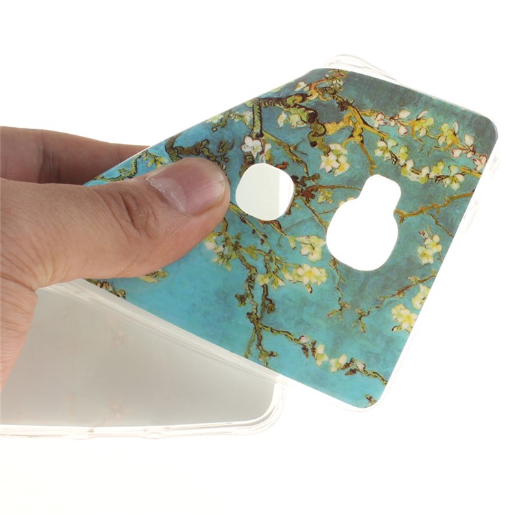 IMD TPU Skin Cover for Huawei Honor Play 5X/Honor 5X - Wintersweet Flowers-6