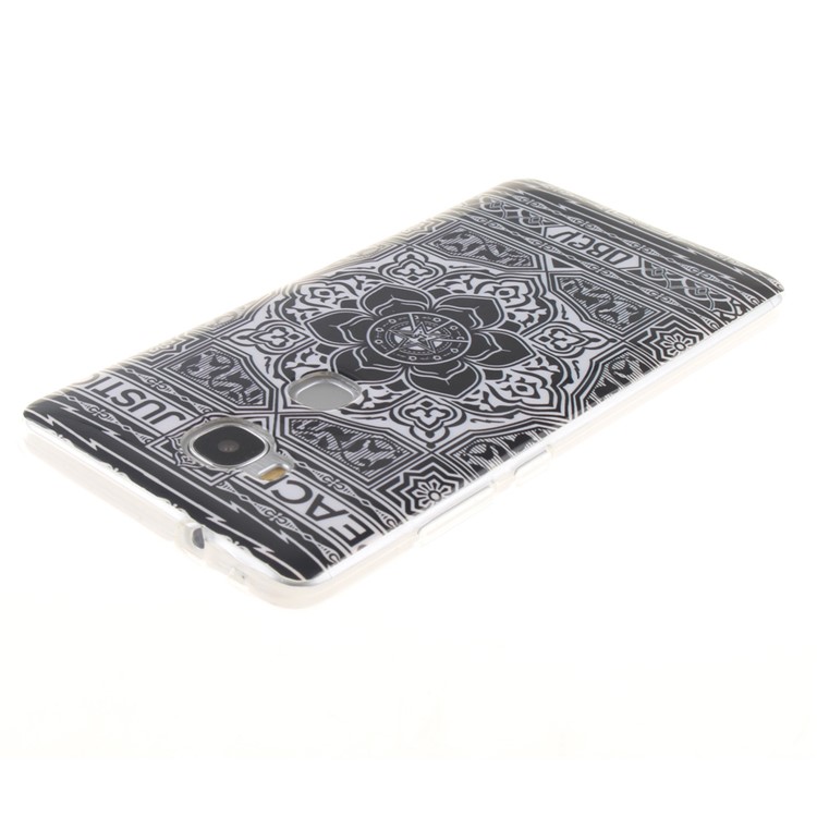 Glossy IMD TPU Protective Case for Huawei Honor Play 5X/Honor 5X - Yen Pattern-4