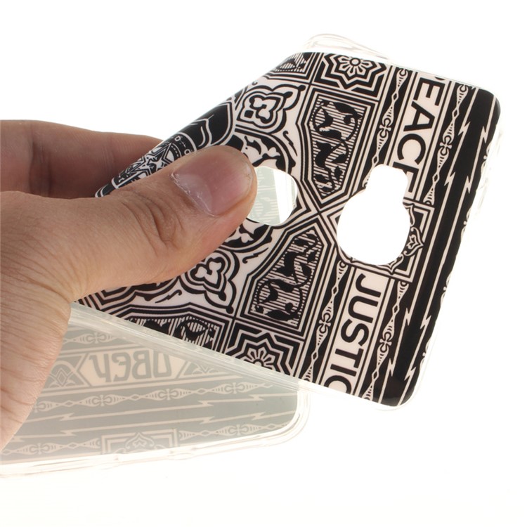 Glossy IMD TPU Protective Case for Huawei Honor Play 5X/Honor 5X - Yen Pattern-6
