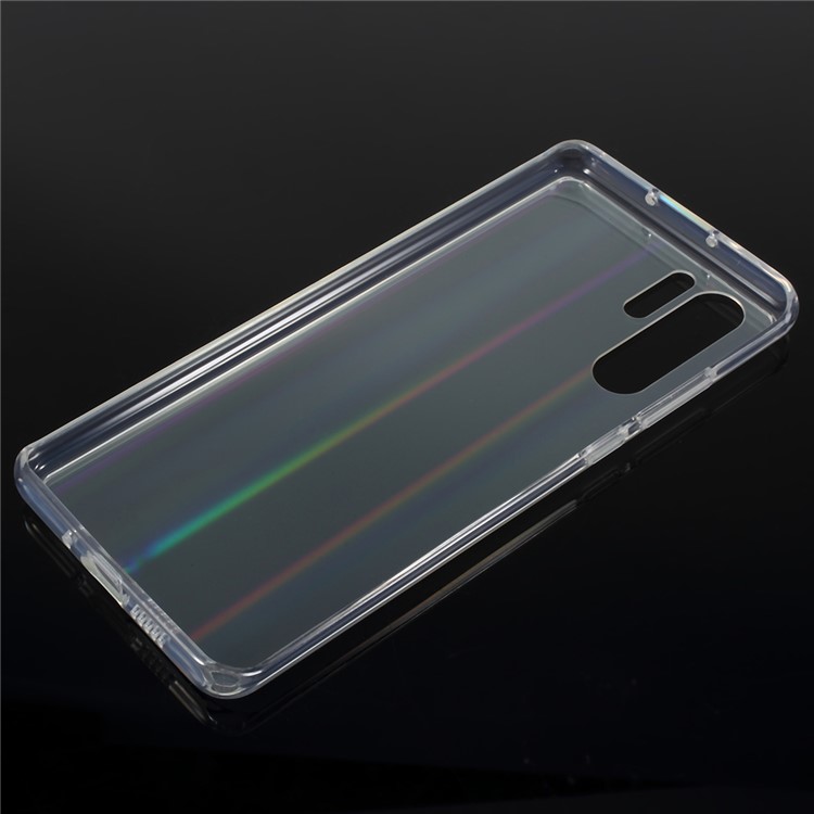 Aurora Series Acrylic + TPU Frame Bling Transparent Back Shell for Huawei P30 Pro-2