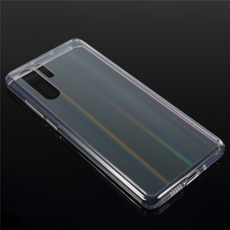 Aurora Series Acrylic + TPU Frame Bling Transparent Back Shell for Huawei P30 Pro-3