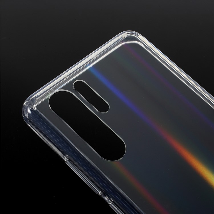 Aurora Series Acrylic + TPU Frame Bling Transparent Back Shell for Huawei P30 Pro-4