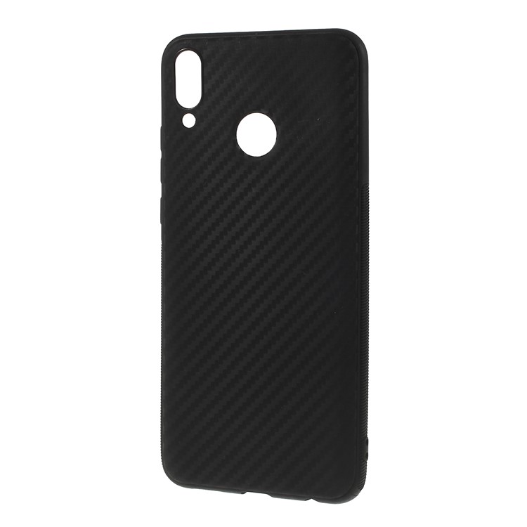 Carbon Fiber Brushed TPU Mobile Phone Shell for Huawei Y9 (2019) / Enjoy 9 Plus - Black-2
