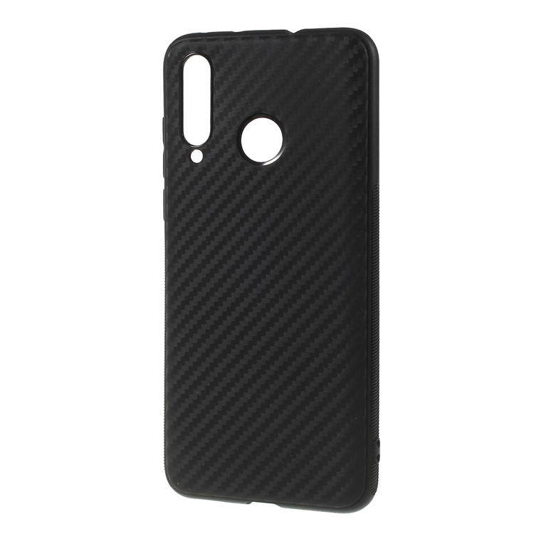 Carbon Fiber Brushed TPU Mobile Phone Shell for Huawei nova 4 - Black-2