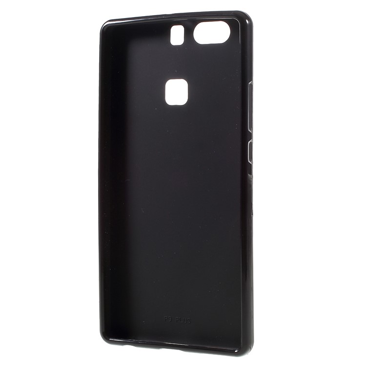 Flexible TPU Protective Case for Huawei P9 Plus - Black-3