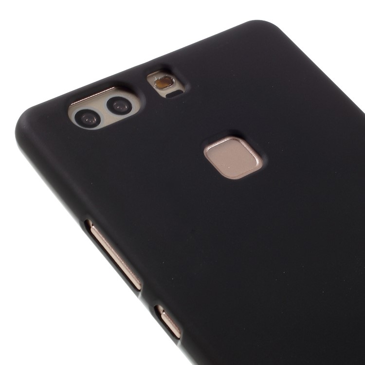 Flexible TPU Protective Case for Huawei P9 Plus - Black-4