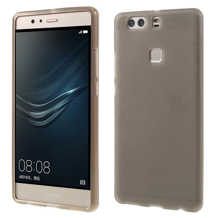Flexible TPU Protective Shell for Huawei P9 Plus - Grey-1