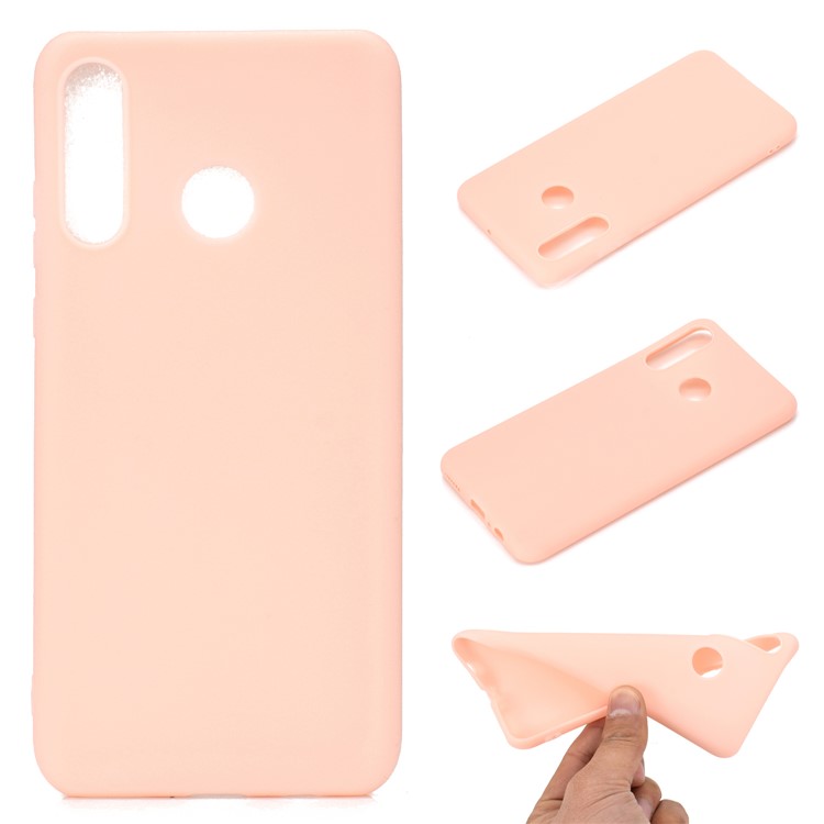 Solid Color Matte TPU Soft Mobile Phone Cover for Huawei P Smart Plus 2019 / Enjoy 9s/ Maimang 8 / Honor 10i - Pink-1
